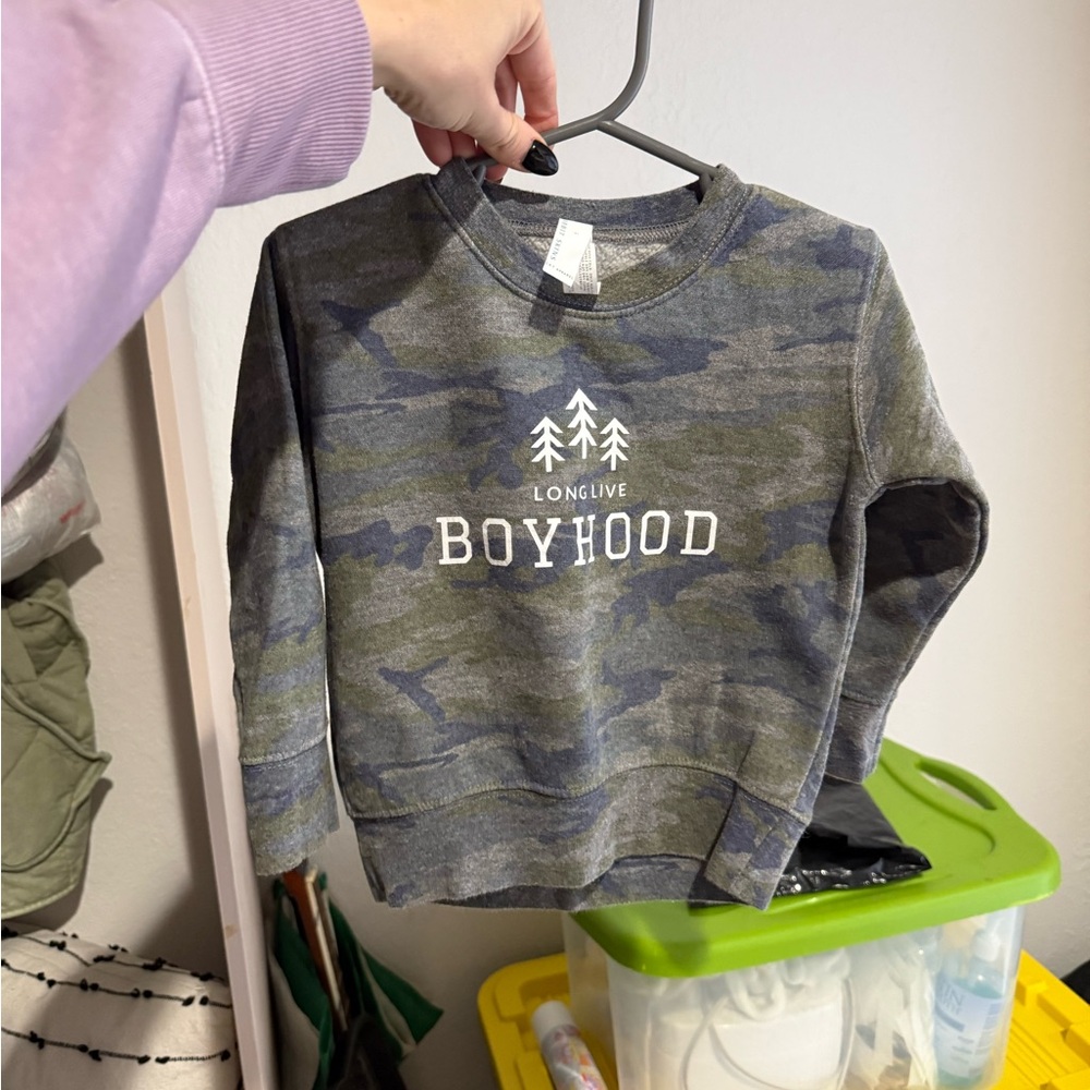 Camouflage Kids Sweatshirt